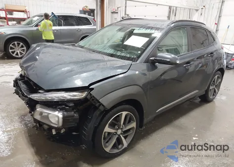 2019 Hyundai Kona Ultimate from USA, damaged, VIN KM8K53A50KU193604